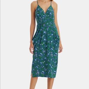 BCBG Knit Drape Pocket Dress